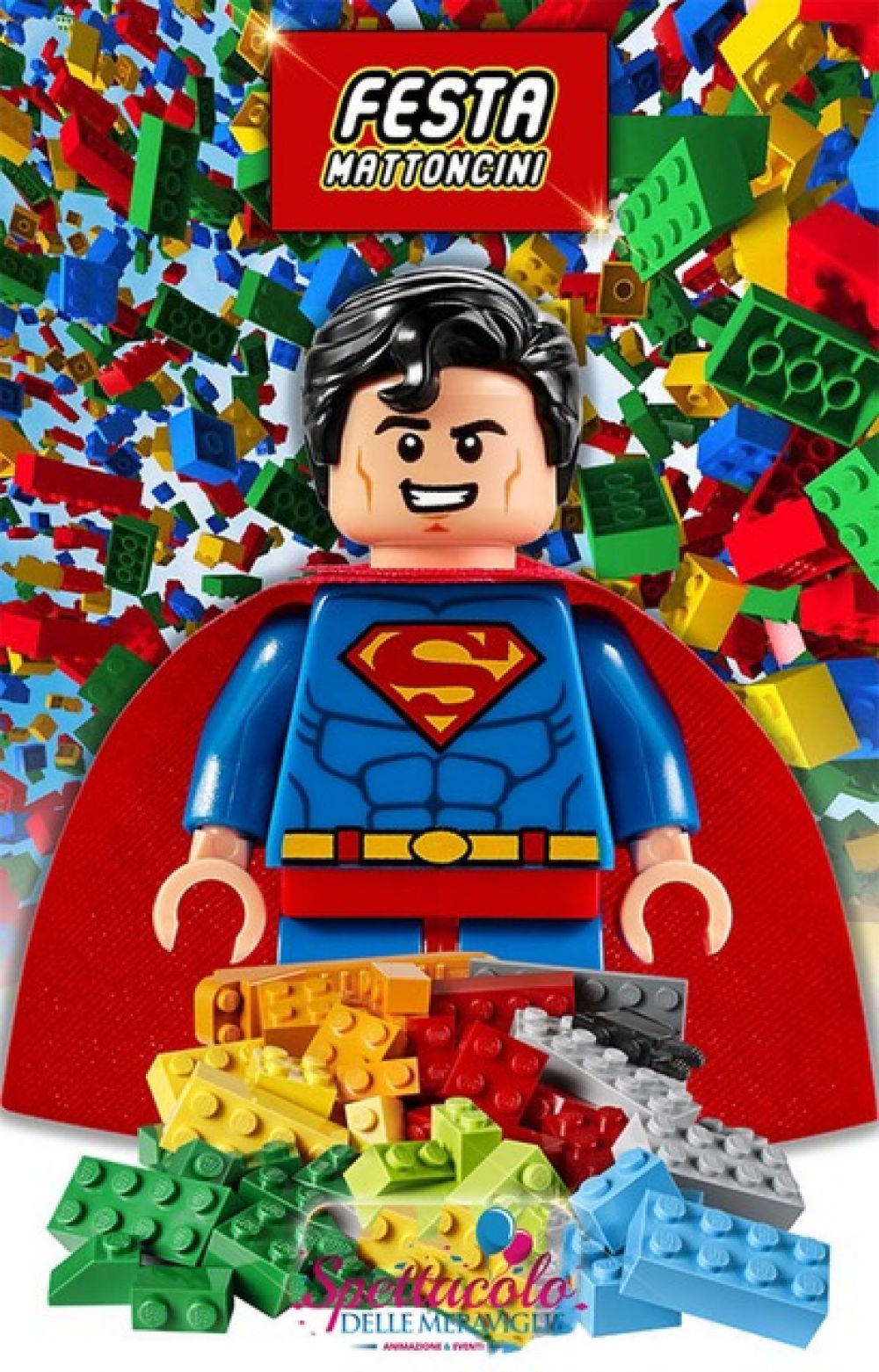Festa a Tema per Bambini con Mattoncini Lego a Milano, Bergamo e Monza